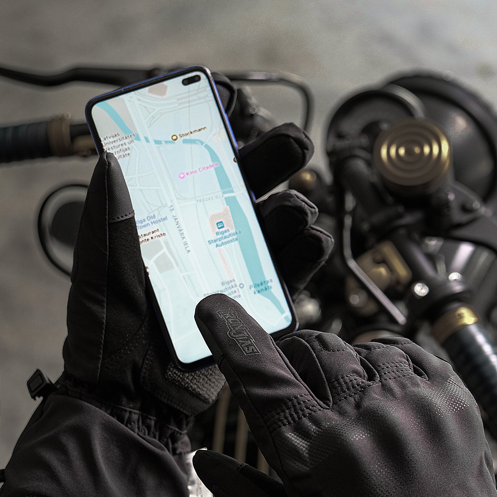 IRON JIAS バイク用 電熱グローブ ヒーター手袋 防水 防寒 ヒーター