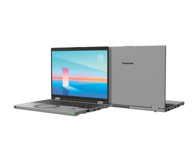 ビジネスモバイルPC「レッツノート SR」 A4用紙より小さく薄型軽量: J