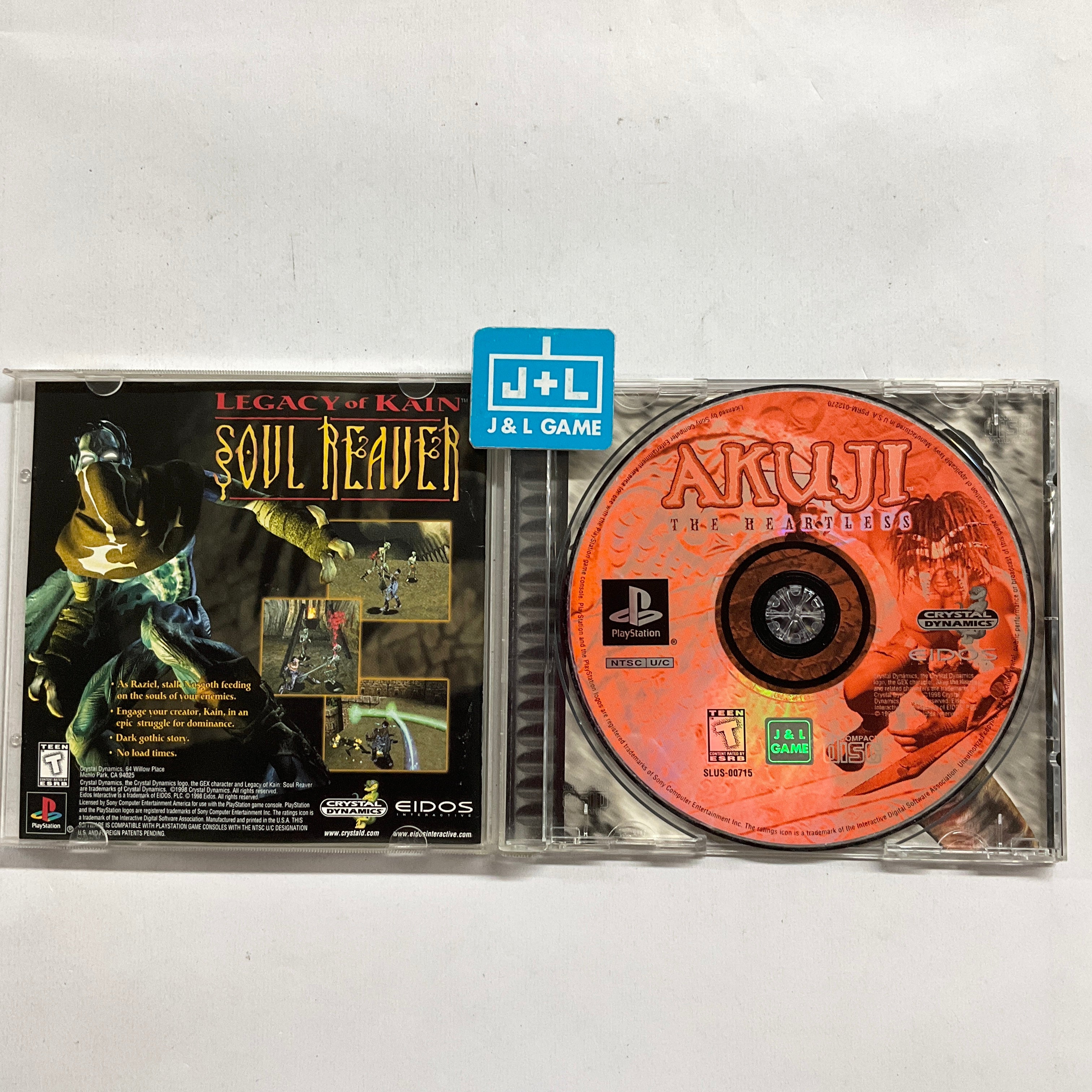 Akuji The Heartless - (PS1) PlayStation 1 [Pre-Owned] | J&L Game