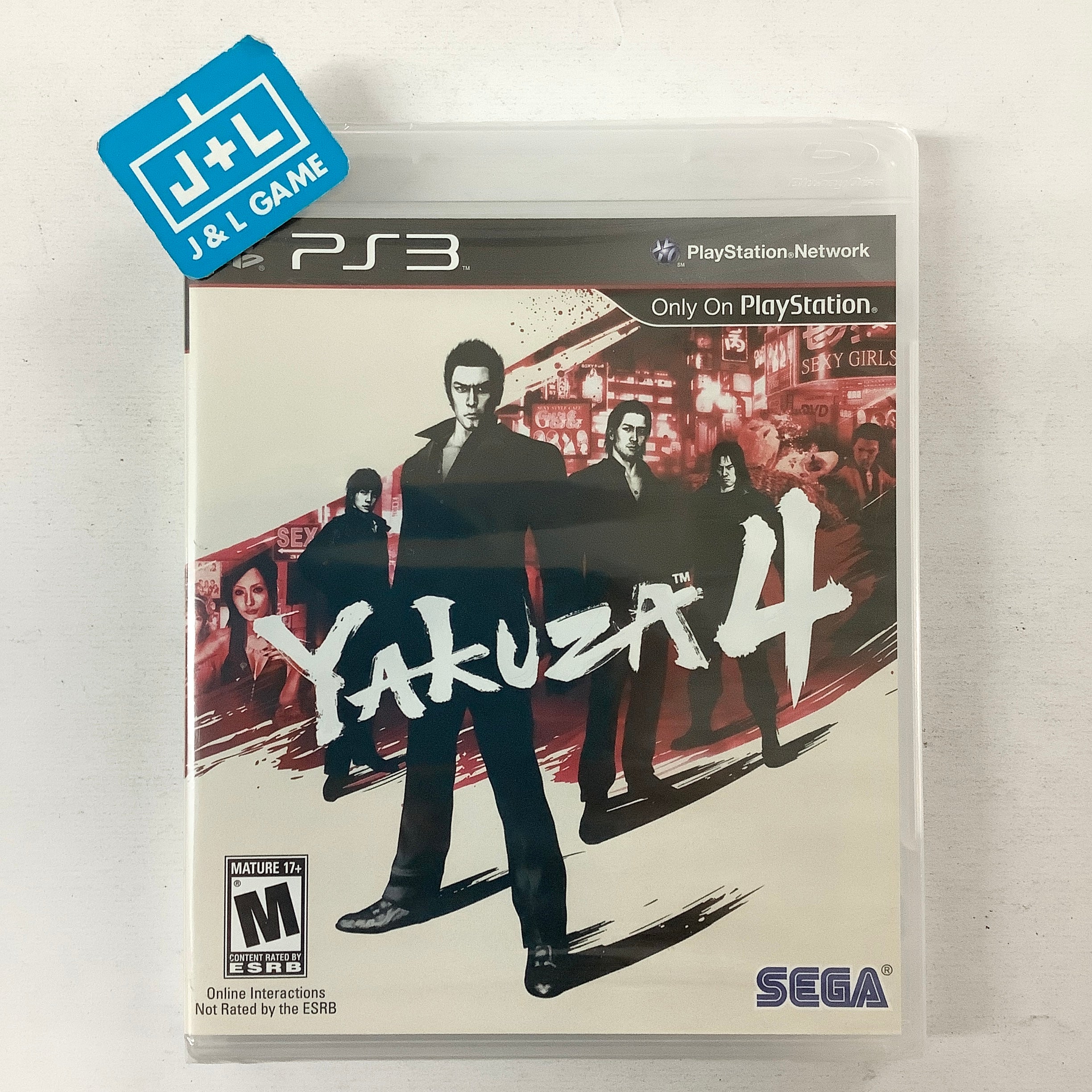 Yakuza 4 - (PS3) PlayStation 3 | J&L Game