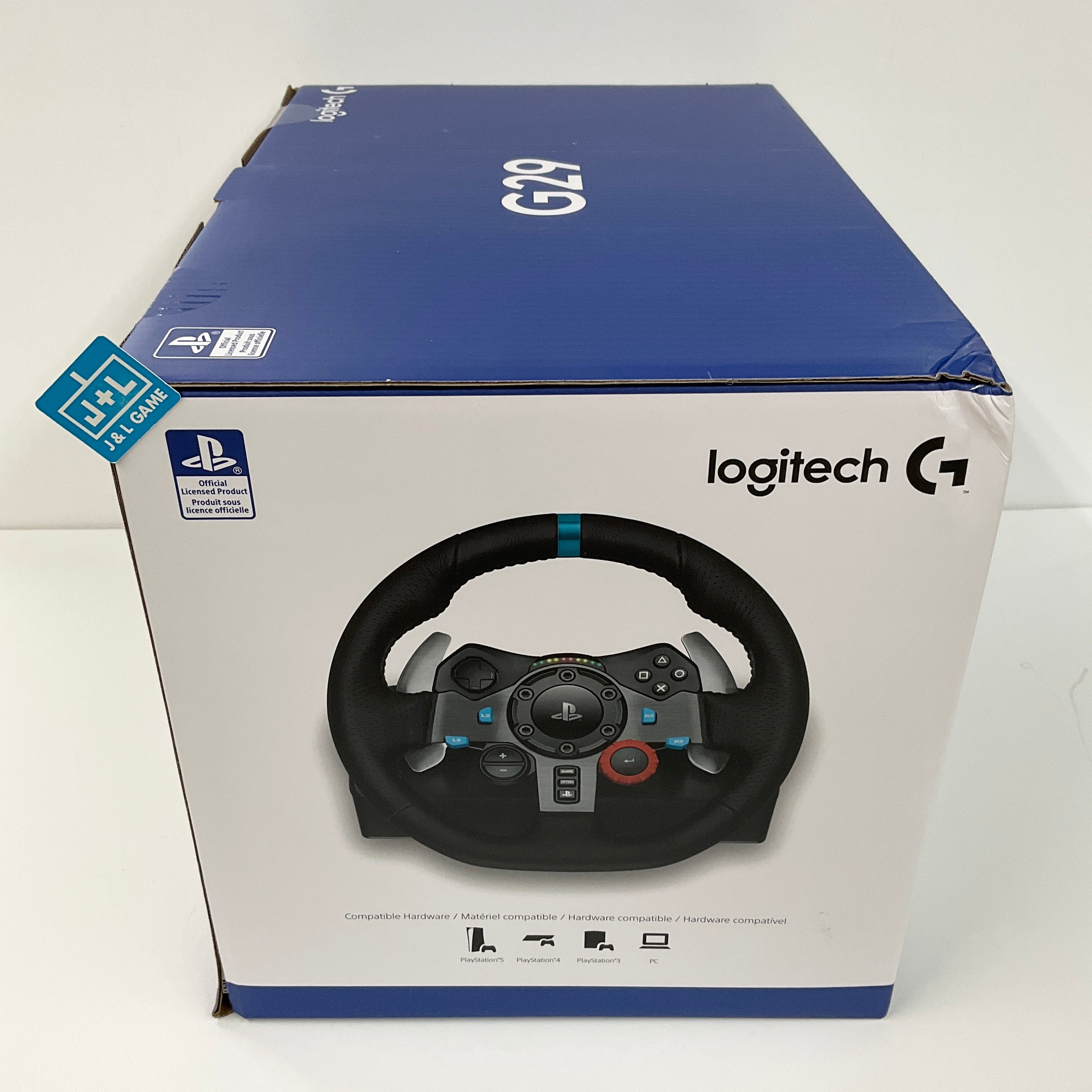 Logitech G29 Driving Force Racing Wheel with Pedals - (PS5