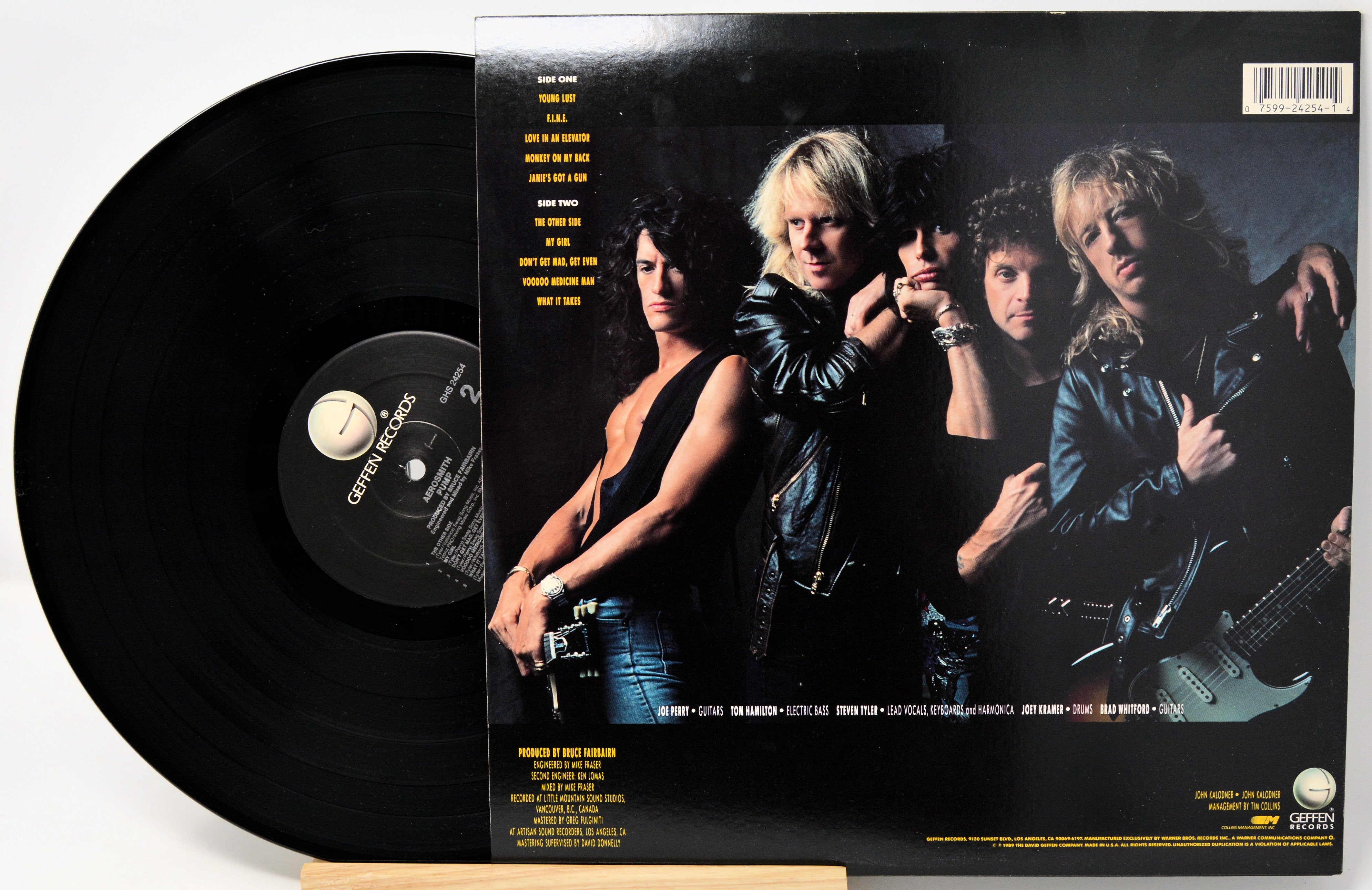 Aerosmith - Pump, Vinyl Record Album LP, Original Pressing – Joe's