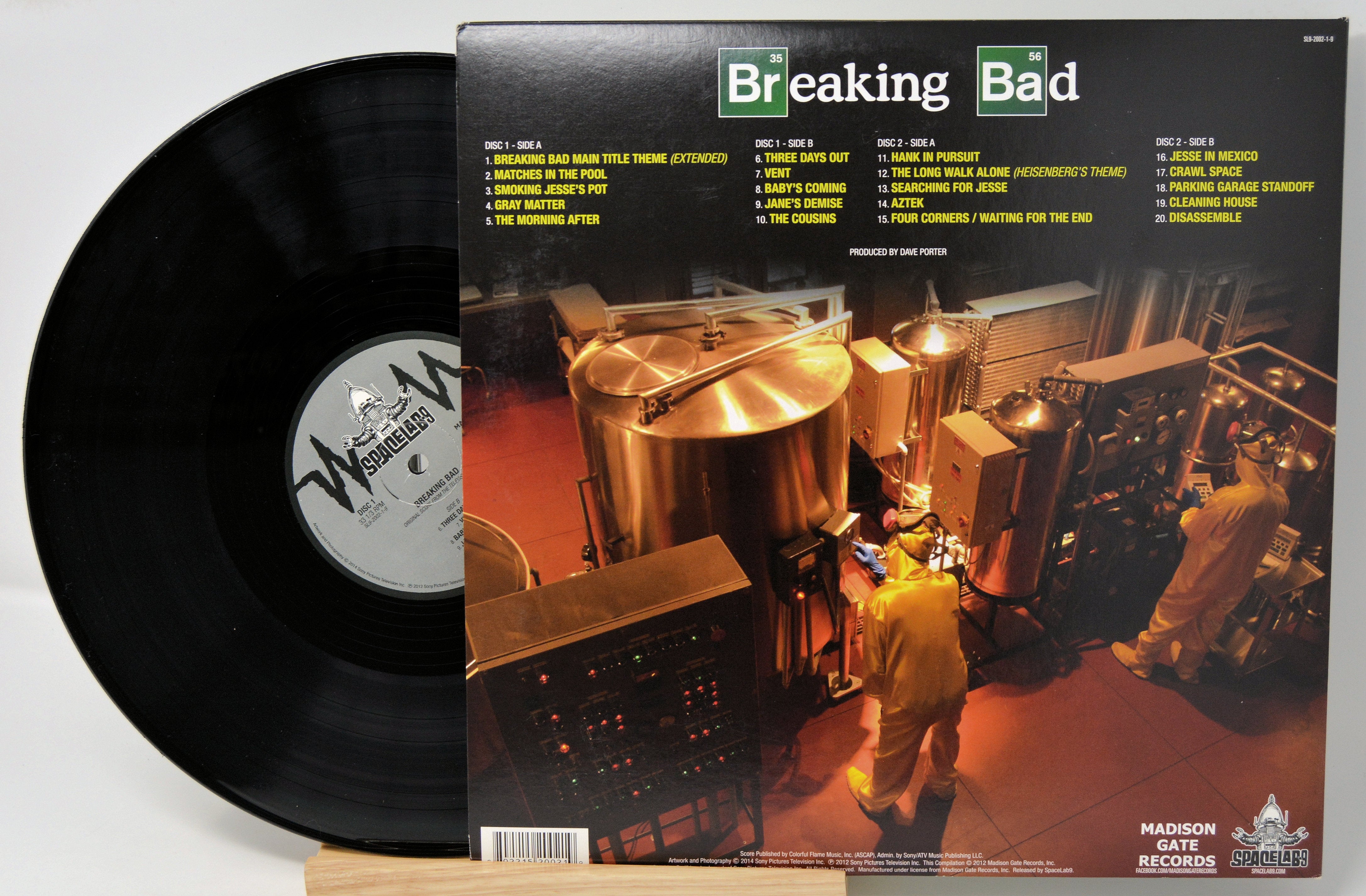 Soundtrack - Breaking Bad, Poster, Vinyl Record Album 2LP – Joe's