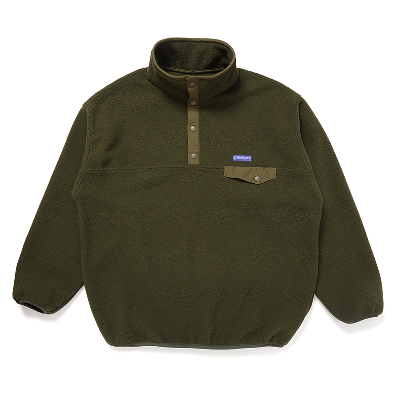 CHALLENGER/PULLOVER LOGO FLEECE（OLIVE）［プルオーバーロゴフリース
