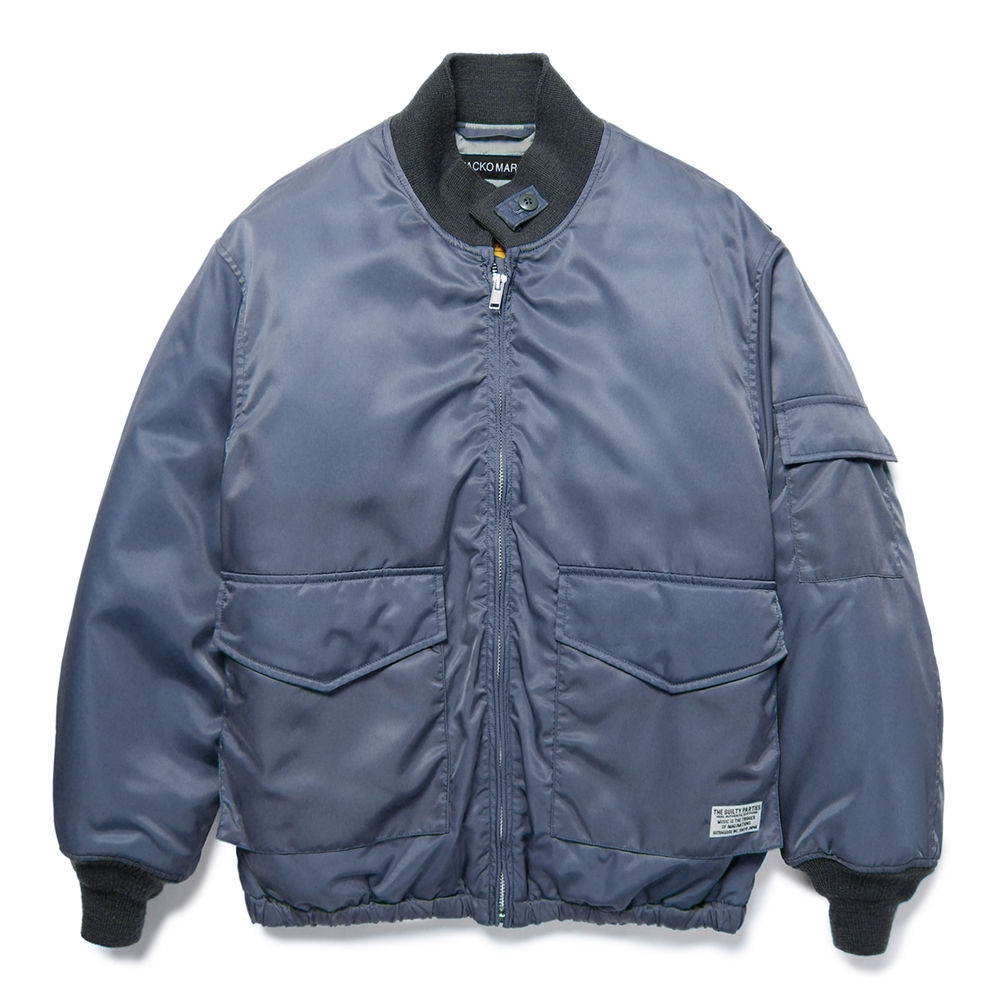 WACKO MARIA/SPIEWAK / G-8 FLIGHT JACKET（NAVY）［G-8フライトJKT-24