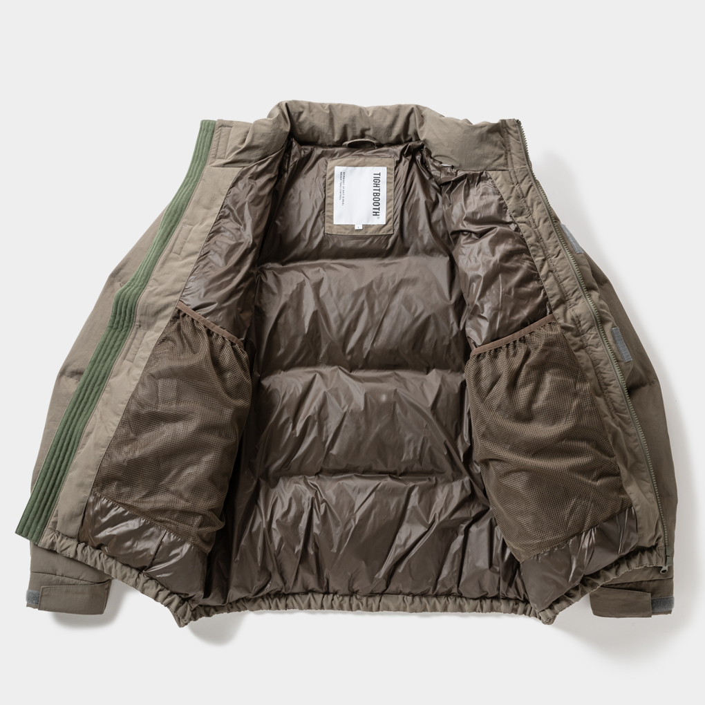 30%OFF】TIGHTBOOTH/PLAC DOWN JKT（Olive）［PLACダウンJKT-25秋冬