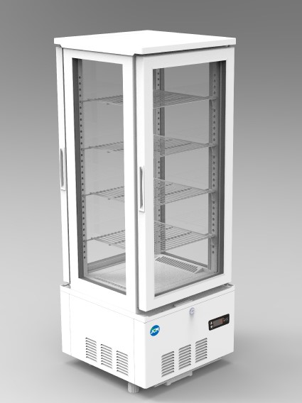 JCMオフィシャルショップ / 4面ガラス冷蔵ショーケース（両面扉