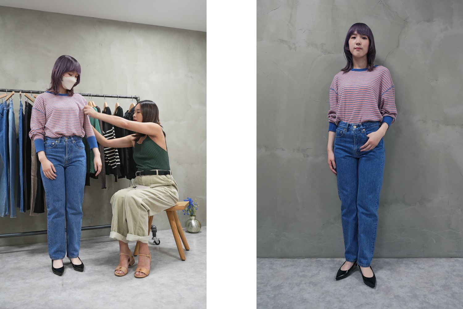 百々 千晴 SPECIAL INTERVIEW 『THE SHISHIKUI』POP UP in JEANS