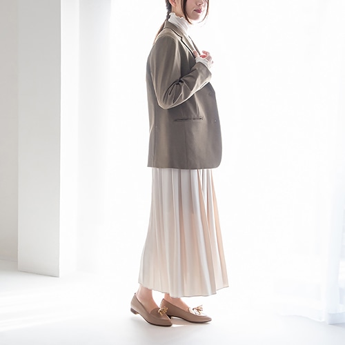 【新品】 SabrinaMartone タッセルローファーフラットパンプス タッセルローファーフラットパンプス<ふわさら>＜痛くない!＞(25.5cm