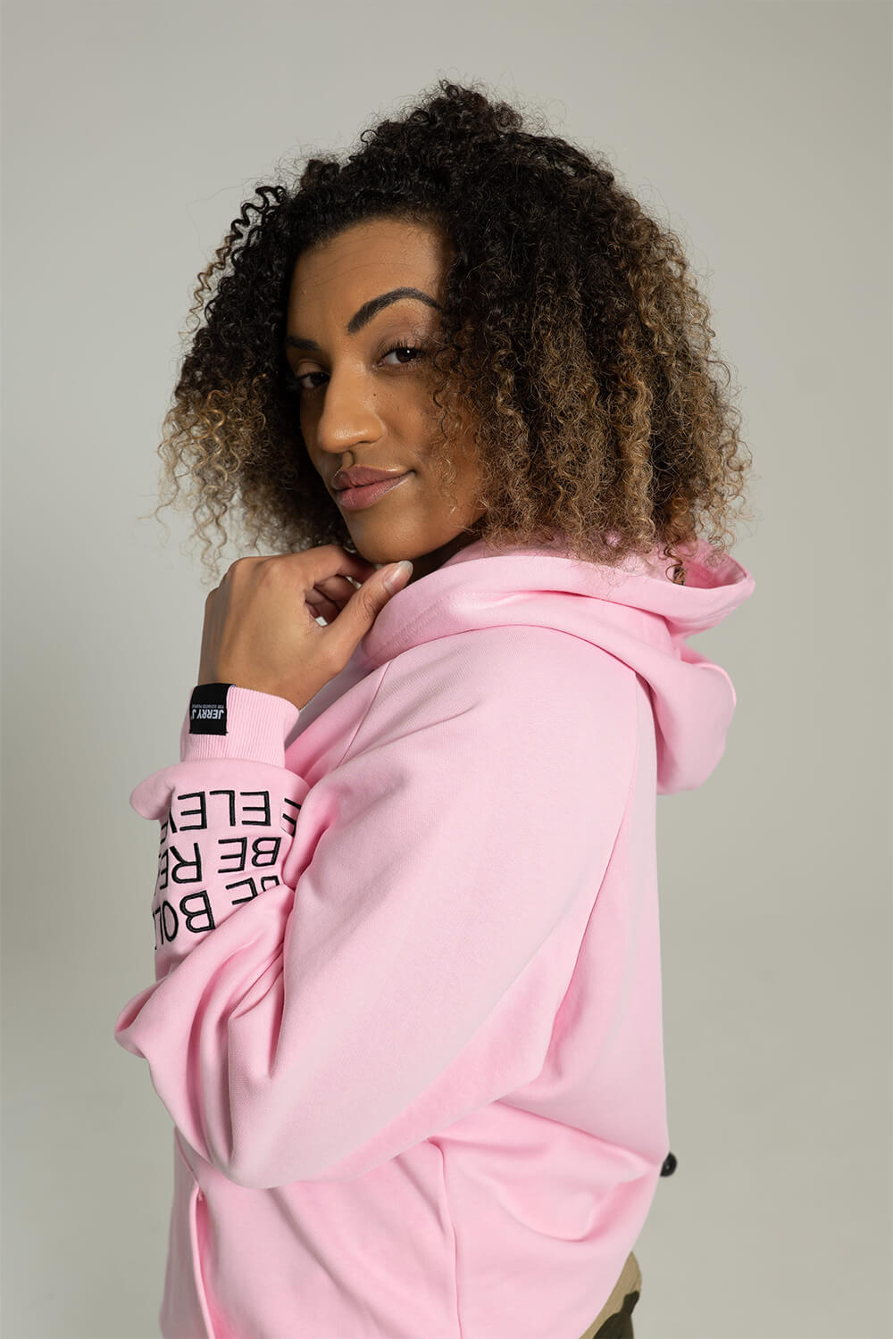 Pink Hoodie – Jerry J Logo - Unisex – Jerry J Clothing | For