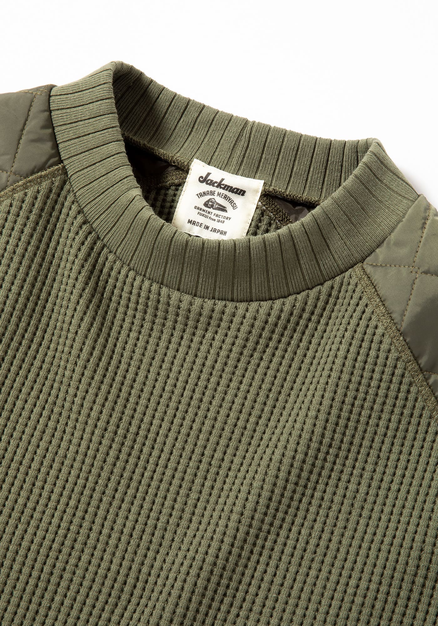 Waffle Armored Midneck(S 20:Olive Green): ALL｜jackman日本公式サイト