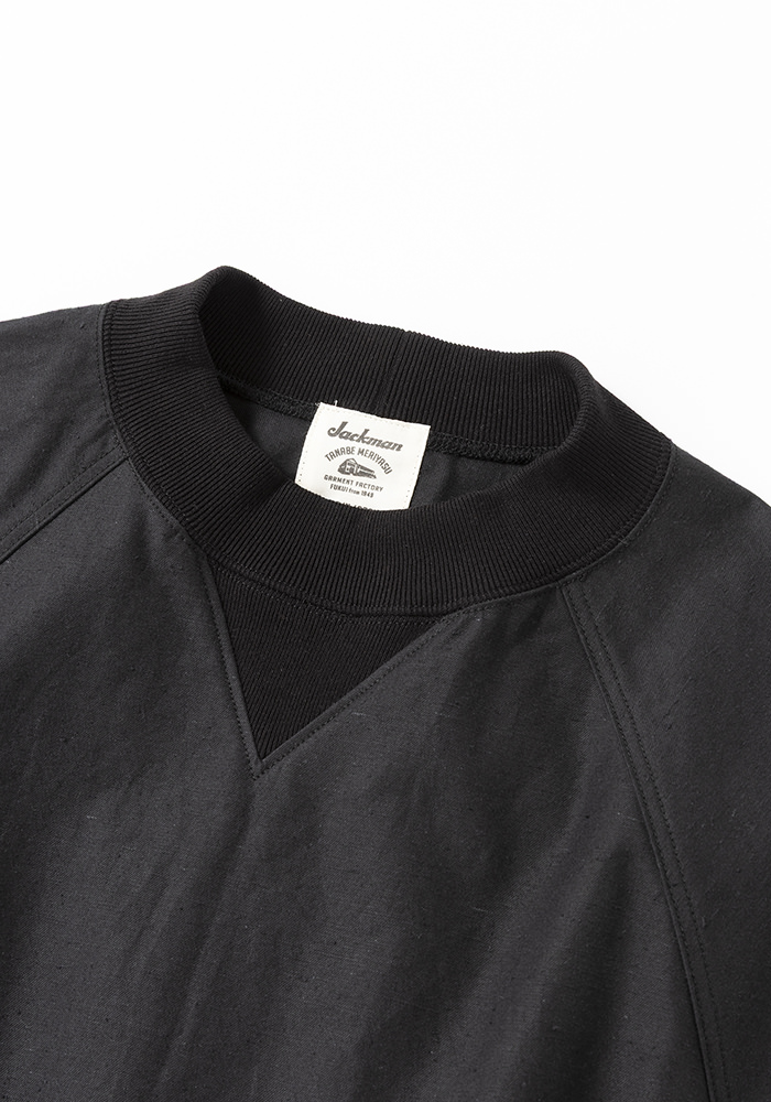 Back Nep Crew Neck(S 441:D Gray x Green): ALL｜jackman日本公式サイト