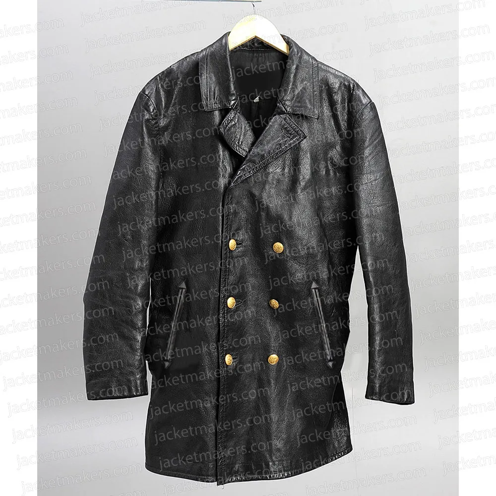 Paul Mcgann Doctor Who 8th Doctor Leather Peacoat