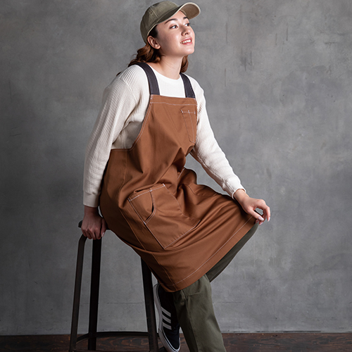 クロダルマ] 肩掛けエプロン DG904「名入れもおすすめ」 / 通販の