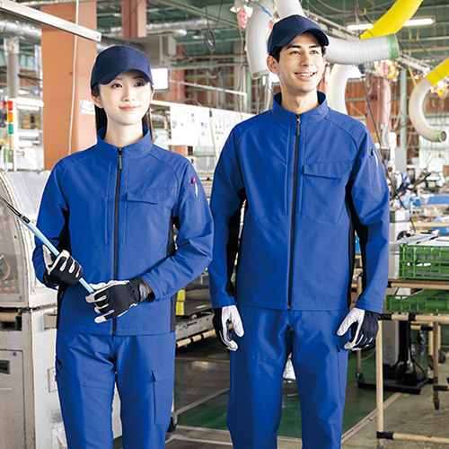 アイトス] AZ-4201 TULTEX WORK ストレッチ 長袖ブルゾン（男女兼用