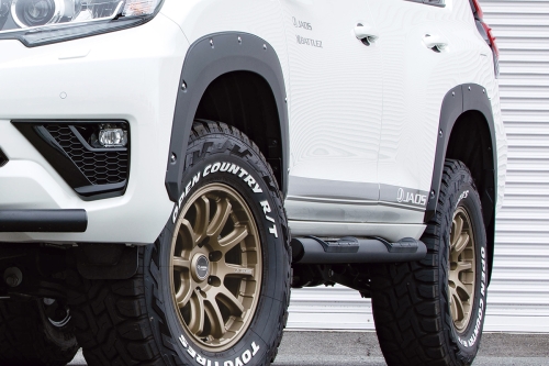 JAOS フェンダーガーニッシュ type-X 未塗装品 プラド 150系｜株式会社