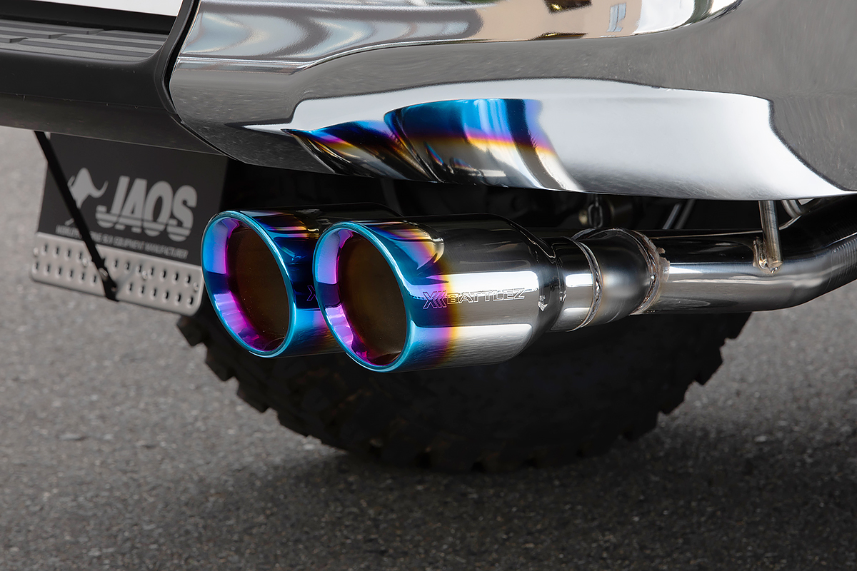 BATTLEZ マフラー ZS-2 TC チタンカラーテール ハイラックス 125系 Z