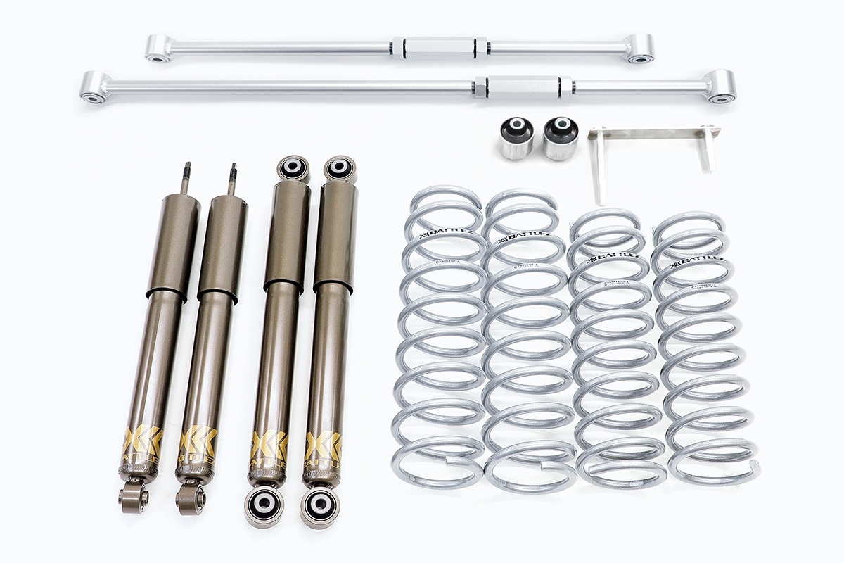 ジムニー JB64系、JB74系用「BATTLEZ リフトアップセット」追加設定