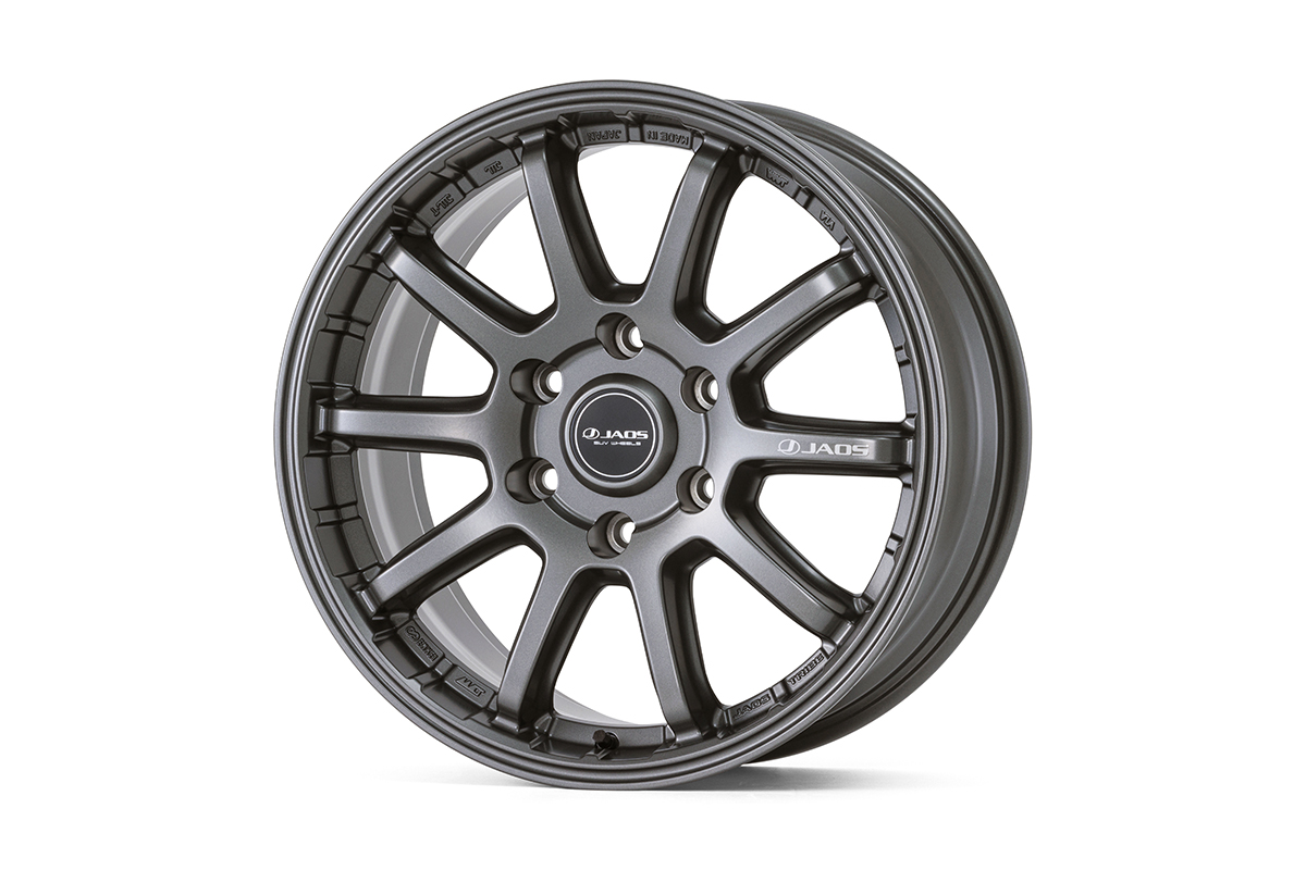 JAOS TRIBE CROSS 18×8.5J+55 6H139.7 マットガンメタリック ｜株式