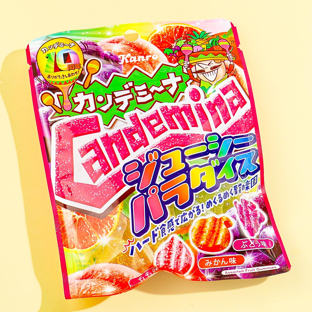 Kanro Candemina Sour Candy - Juicy Paradise – Japan Candy Store