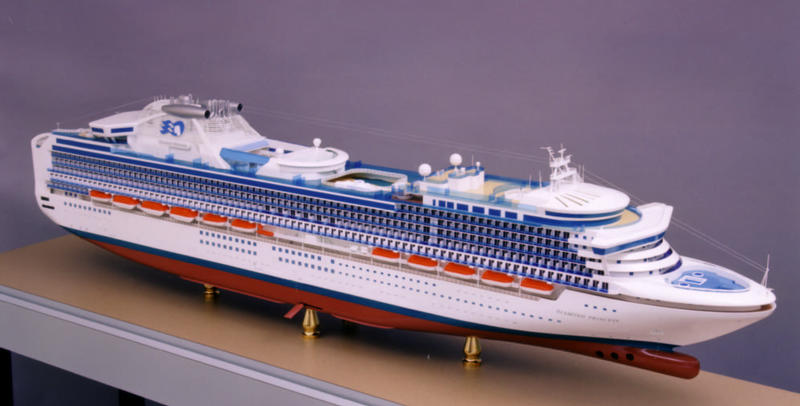 建造船紹介 : P & O プリンセスクルーズ社向け客船の紹介