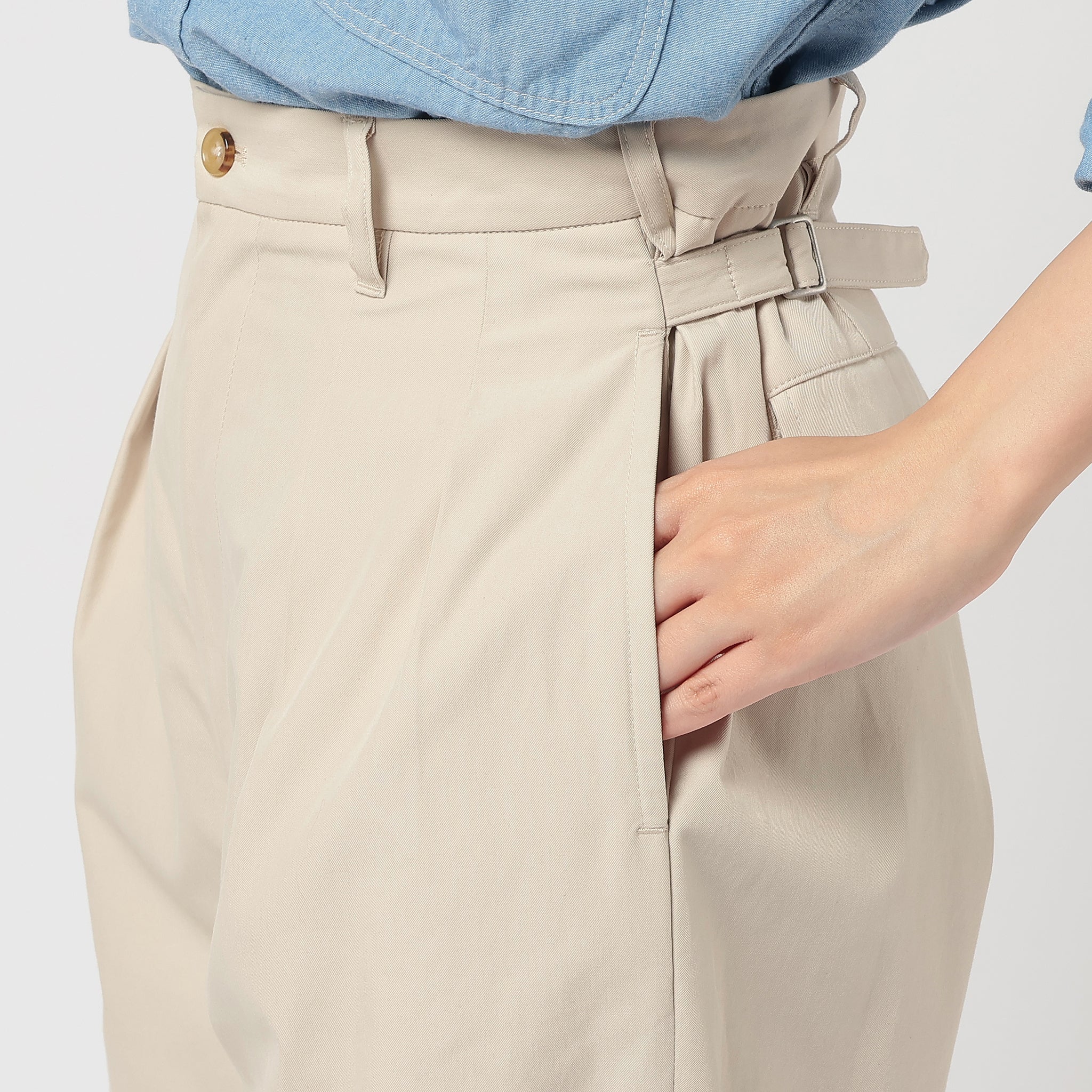 PARIS HIGH WAIST TROUSER（パリスハイウエストトラウザー）｜J.B.