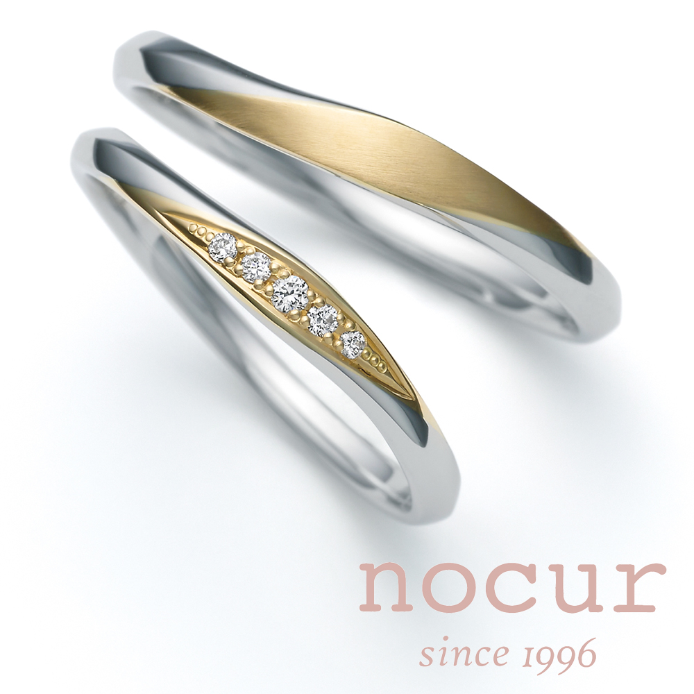 ノクル 結婚指輪 642/643 コンビネーションリング | ノクル(nocur