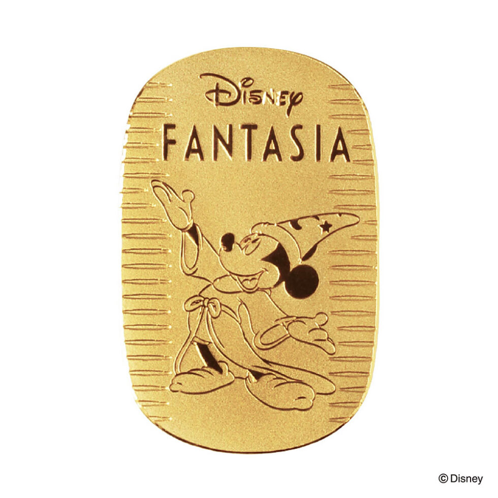 ディズニーファンタジア / 純金小判 10gと20gのセット【Disney