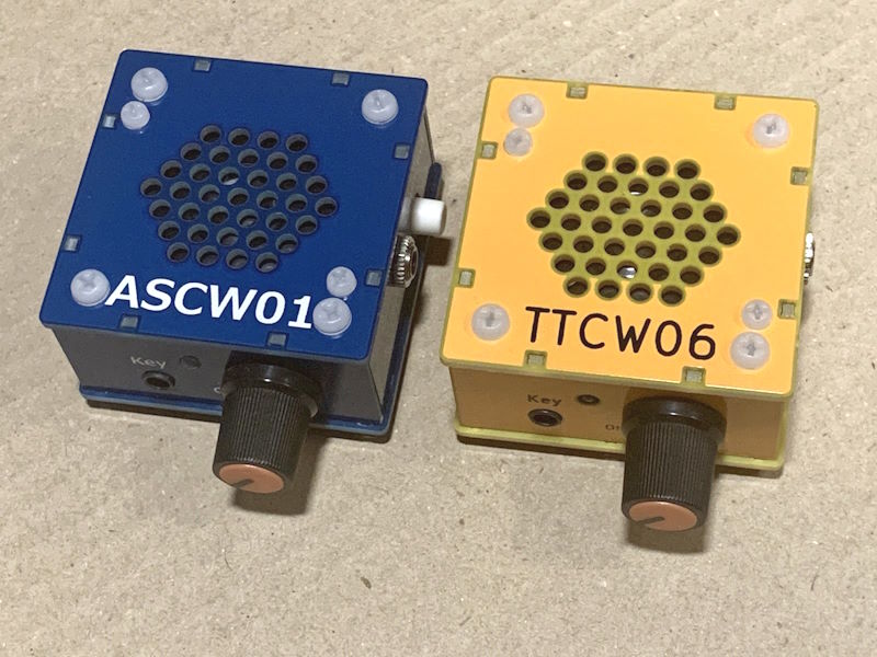 ASCW01 – モールス練習機兼エレキー | jh4vaj