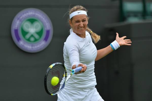 ウィンブルドン選手権女子シングルス1回戦…：ビクトリア・アザレンカ