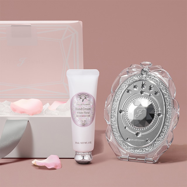 ハンドクリーム&コンパクトミラーセット(White Floral): JILLSTUART