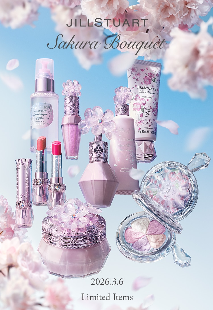 JILL STUART Crystal Bloom Sakura Bouquet Limited Items | NEW ITEM
