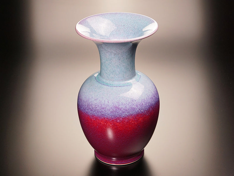 有田焼】紫紅鈞窯花器 - JTOPIA