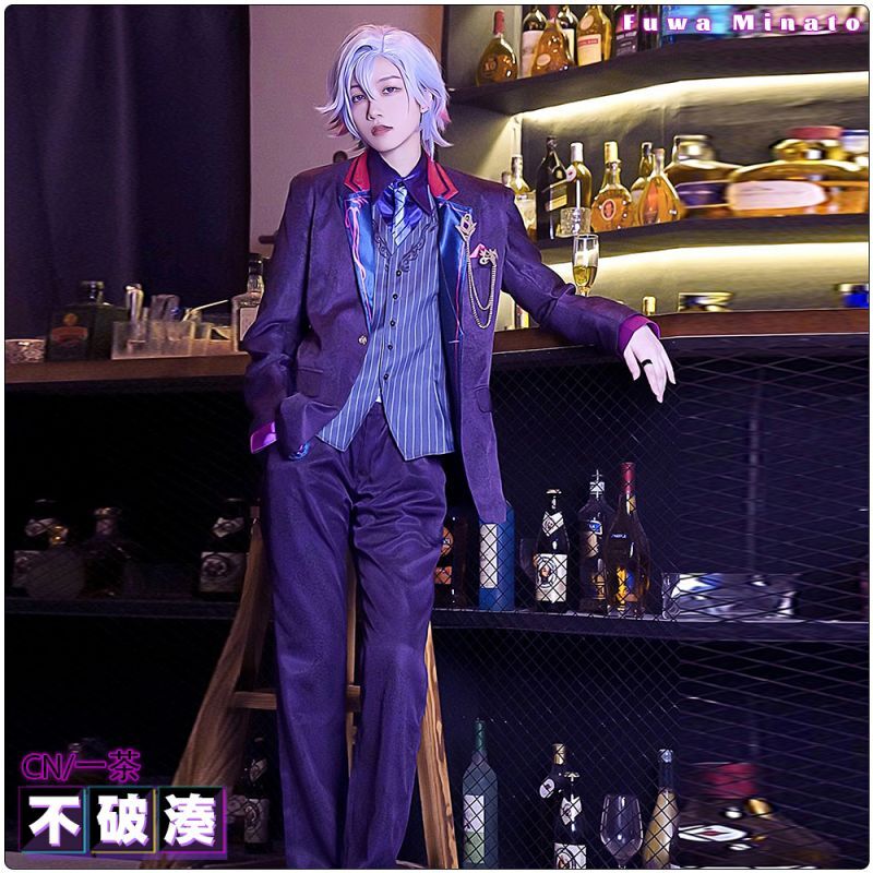 バーチャルYouTuber Vtuber 不破湊 スーツ コールボーイ コスプレ衣装