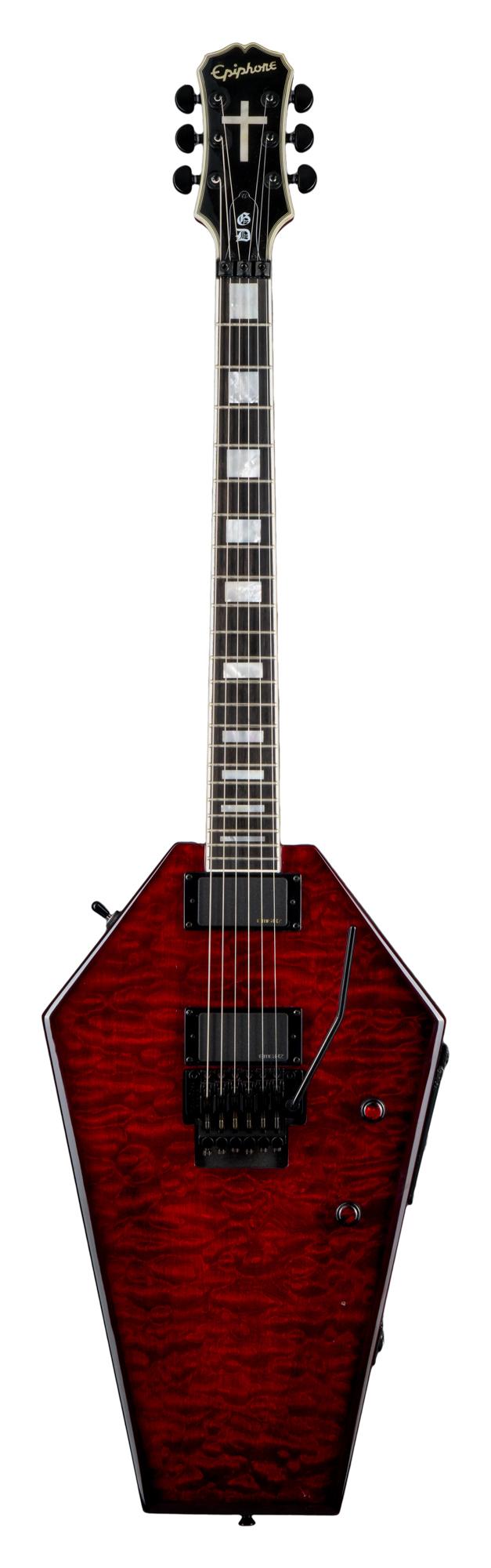 ZAKK WYLDE | EPIPHONE LIMITED-EDITION GRAVEYARD DISCIPLE CUSTOM GUITAR