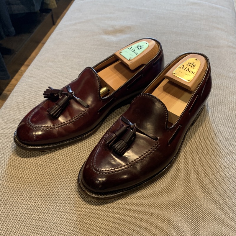 ALDEN（オールデン）の#563、コードバン タッセルローファーを買取り