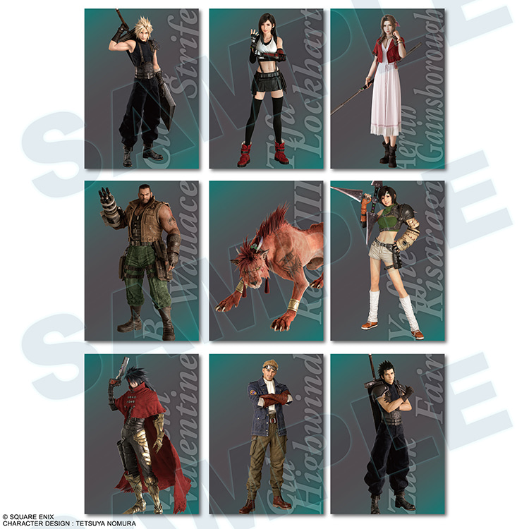 FINAL FANTASY VII ANNIVERSARY ART MUSEUM デジタルカードプラス