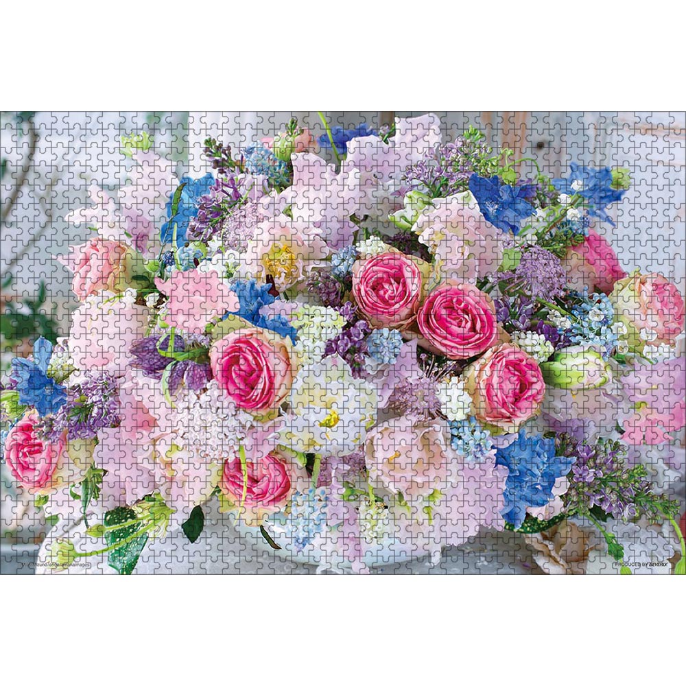 きらめく幸せの花束 ジグソーパズル 1000ピース フラワー 50×75cm