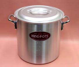 KING-POTS キング 寸胴鍋 45cm 寸胴鍋 業務用寸胴鍋 大きい アルミ