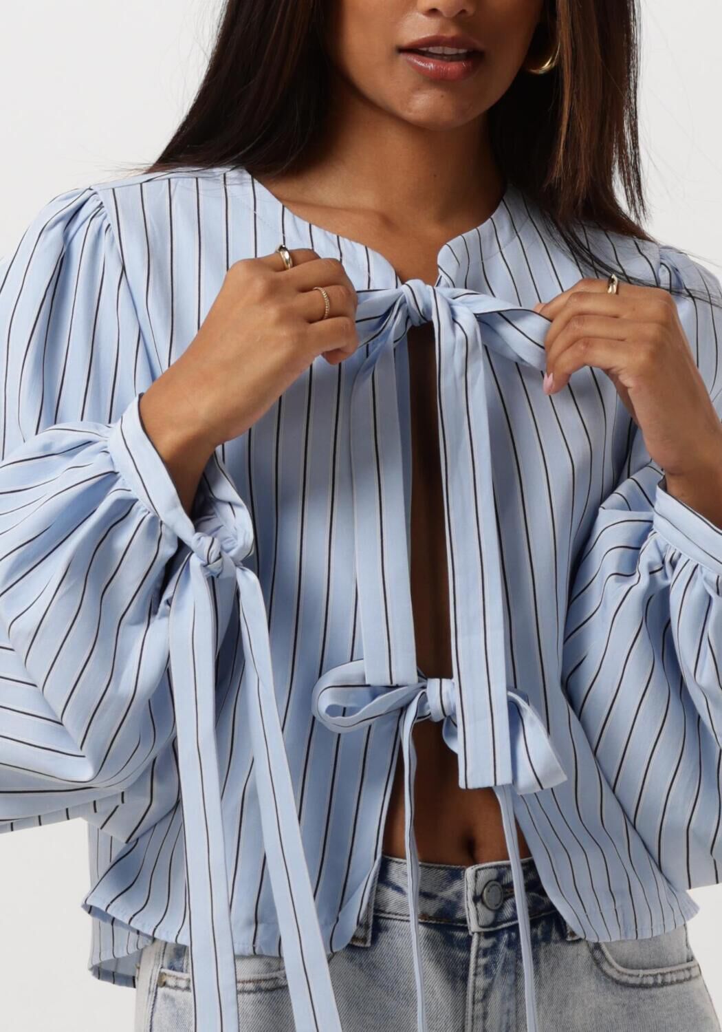 Blauwe HARPER & YVE Top JOSIE-LS | Omoda