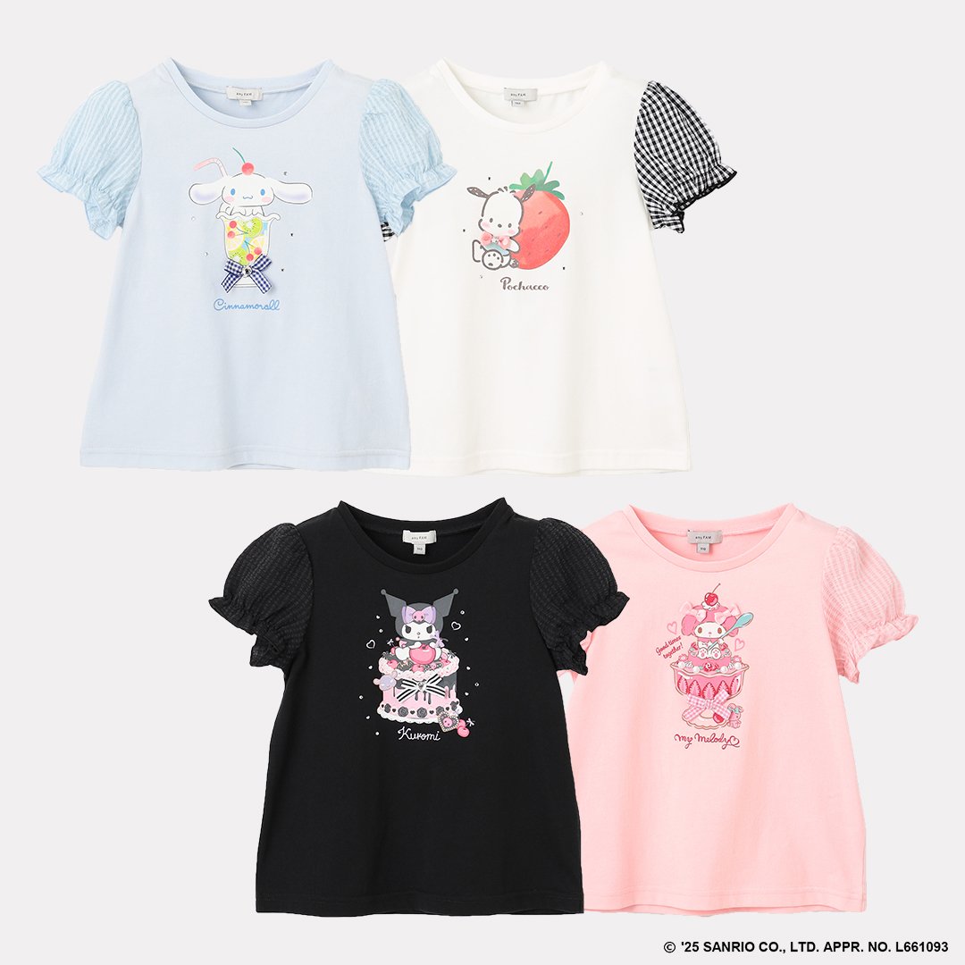 anyFAM』がサンリオキャラクターズとコラボレーション なでると絵柄が