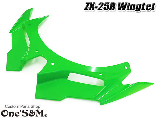ZX-25R Ninja ディフューザー ウイングレット フロント カナード
