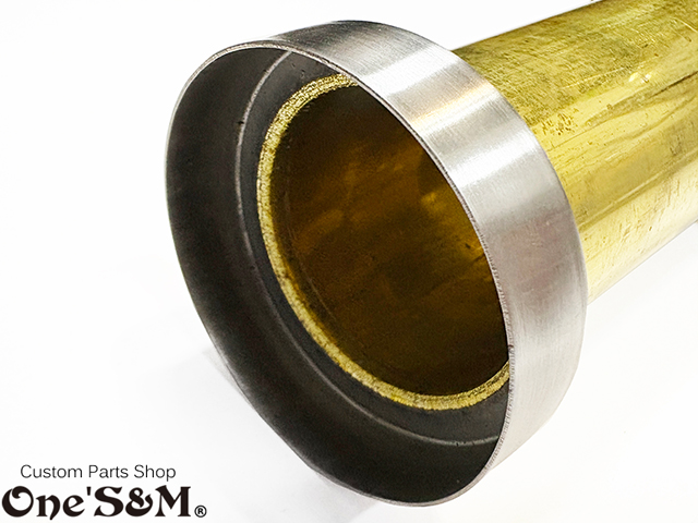 送料込み】 Z音 ゼットオン 真鍮インナー マフラーサイレンサー