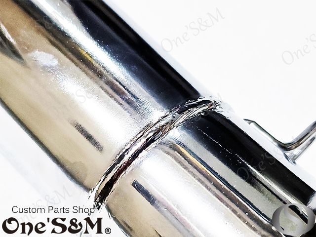 アウトレット特価 NEW 爆音管 メッキorアイアンブラック メガホン