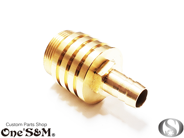 4段フィン仕様 ブリーザーホースキット 133 真鍮製 アルミ製 選択可能