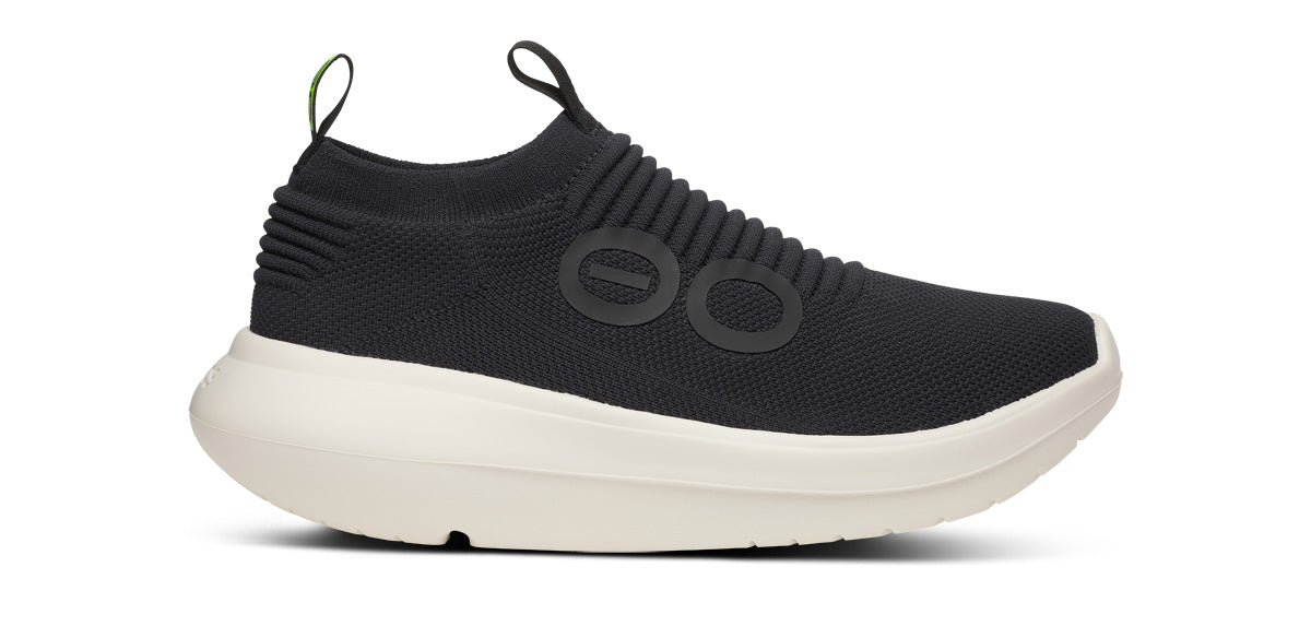 Men's OOmy Zen - Chalk Black – OOFOS