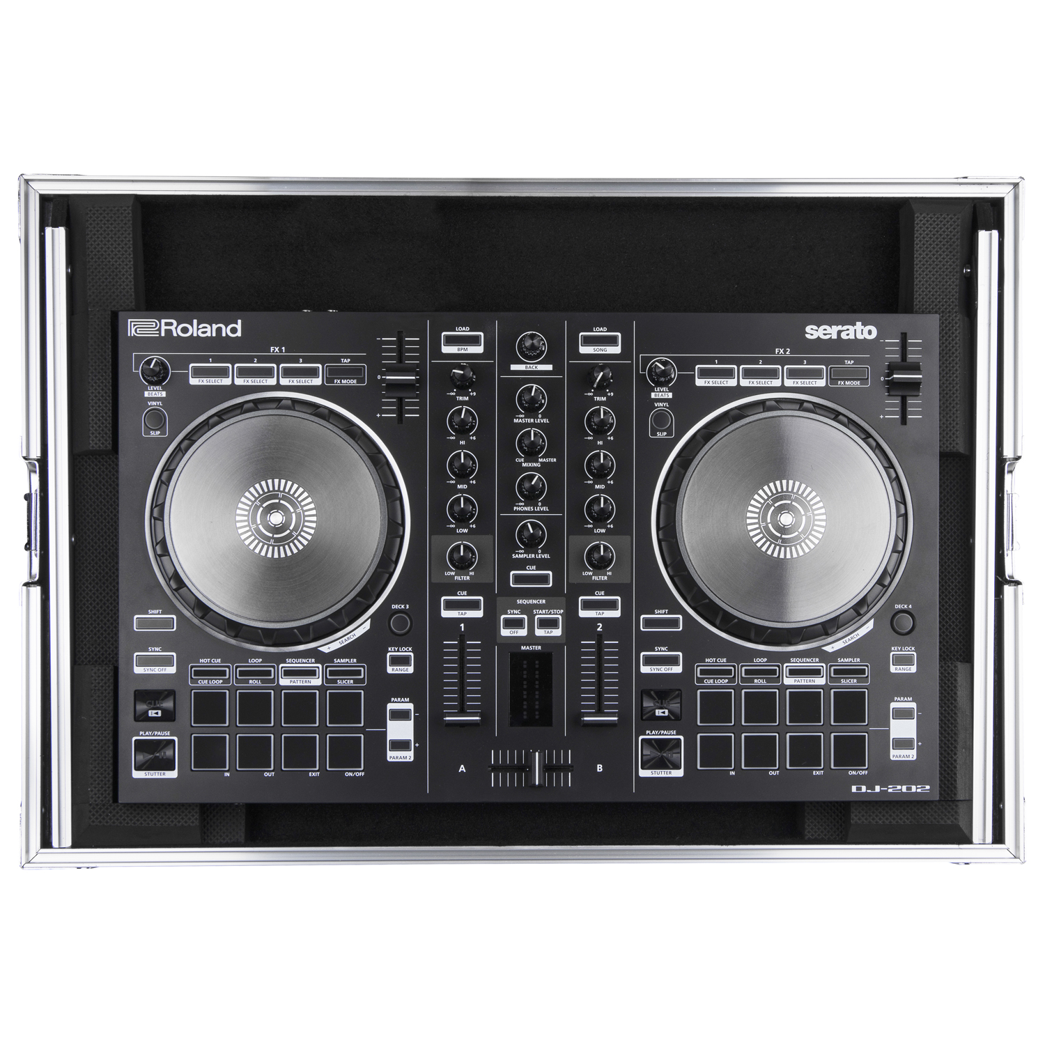 Low Profile Native Instruments Traktor Kontrol S2 MK3 Case with