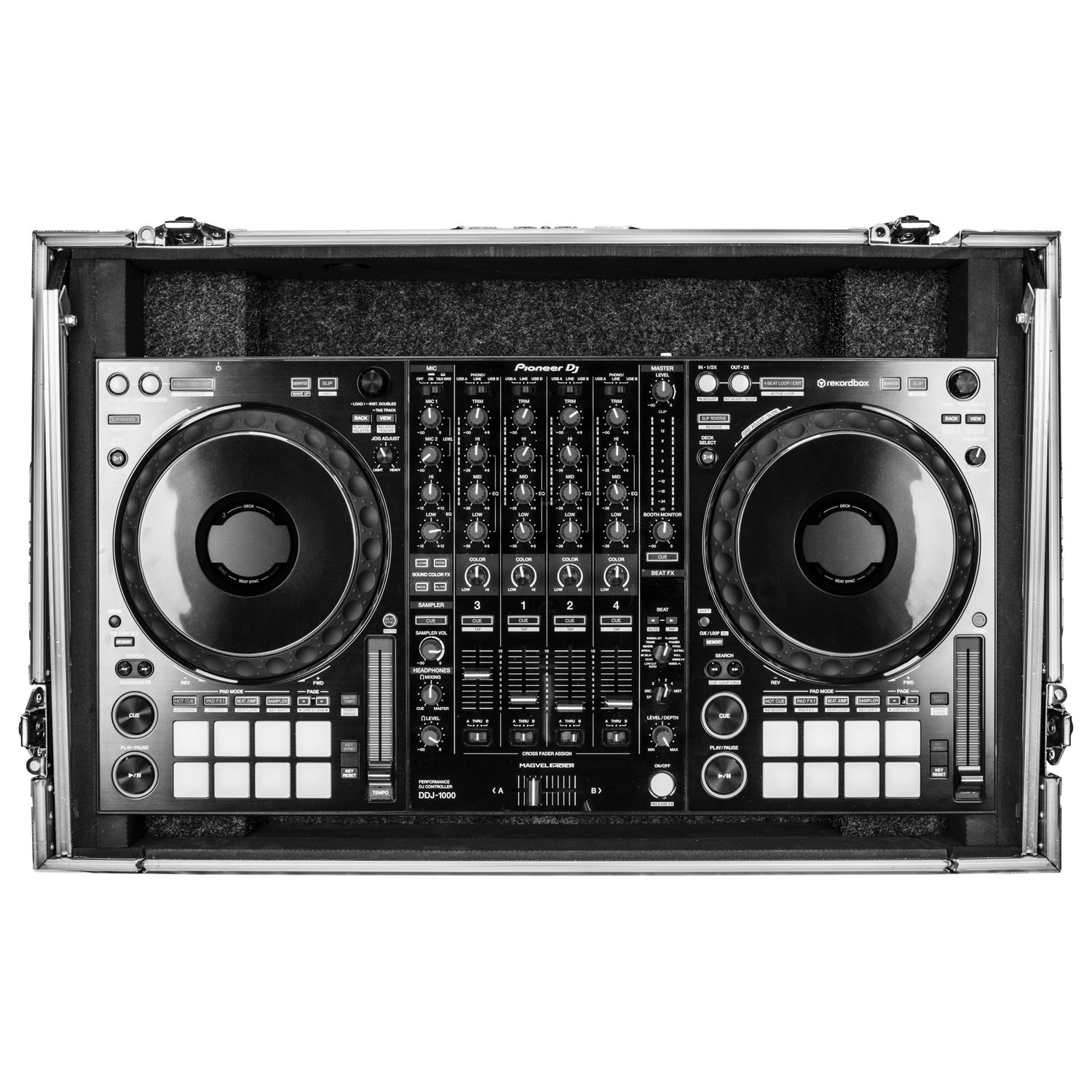Pioneer DDJ-1000/DDJ-1000SRT Case with Glide Platform | Odyssey Gear