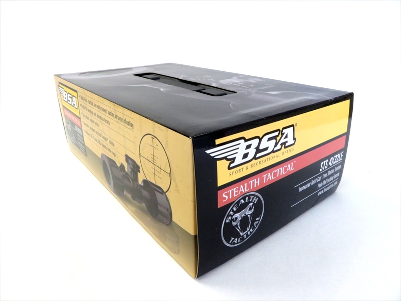 BSA製ステルスタクティカルスコープ STS4×32LE（実銃対応）正規品