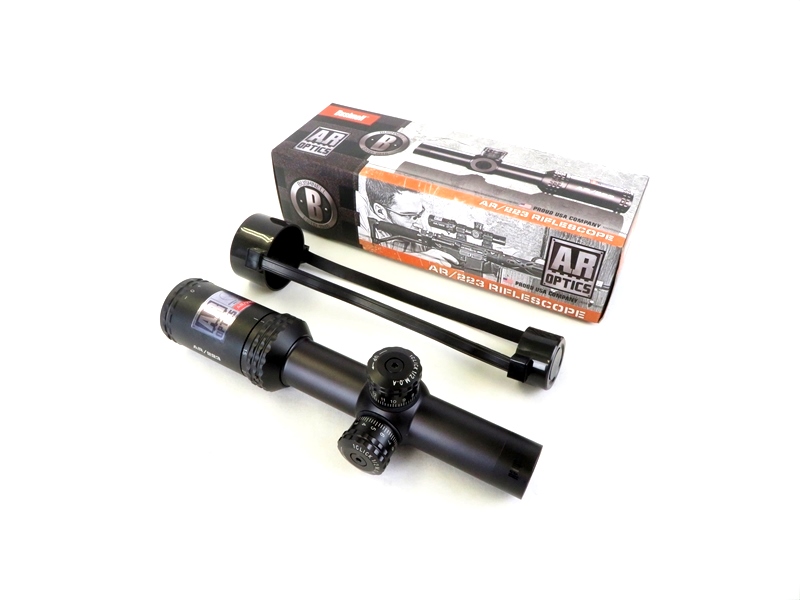 Bush nell AR/223 ライフルスコープ 1-4×24MM 実銃対応 ＜正規品
